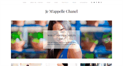 Desktop Screenshot of jemappellechanel.com